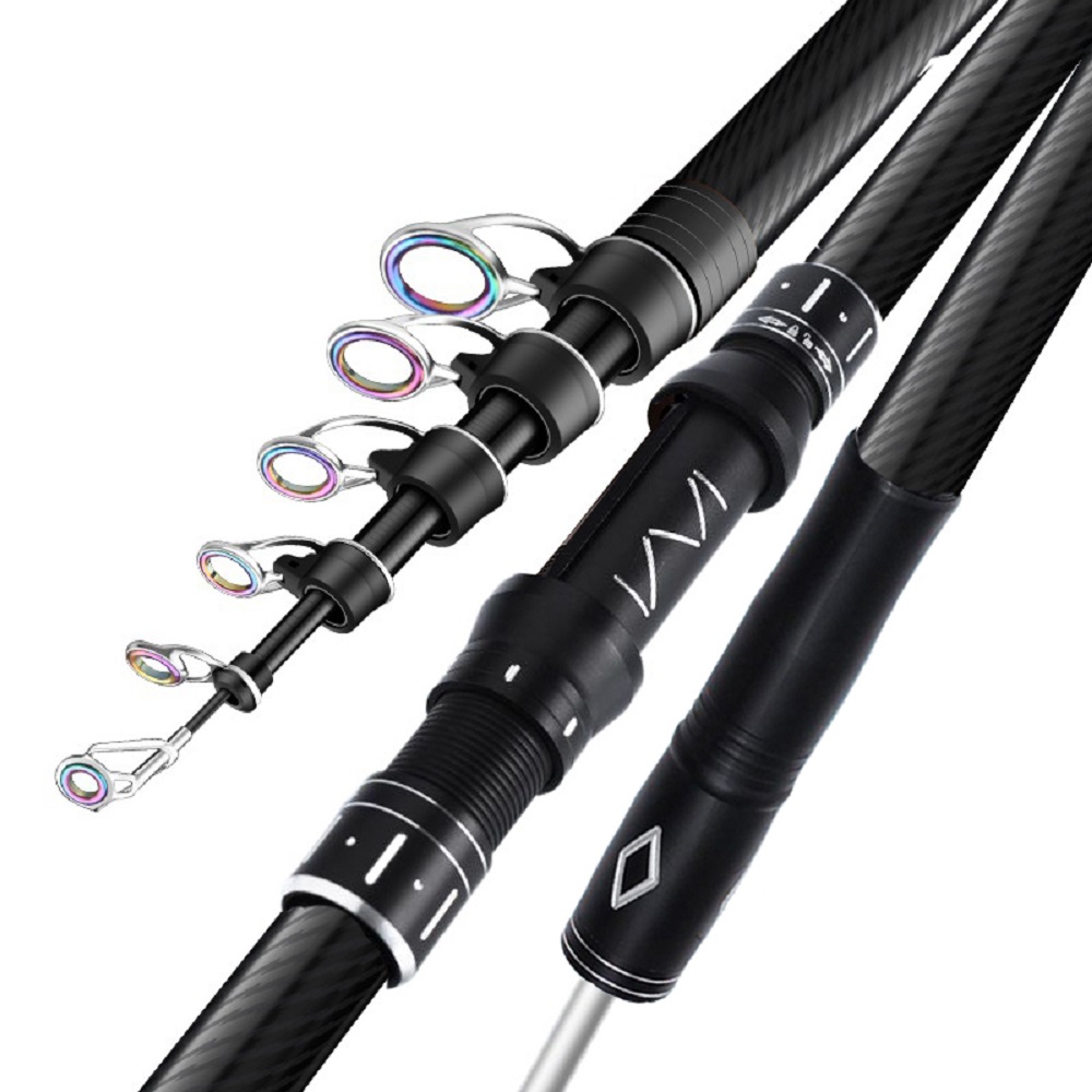 Fishing Rod Surf - 2.1-4.5M Teleskopik Sörf Kamışı Spin Olta