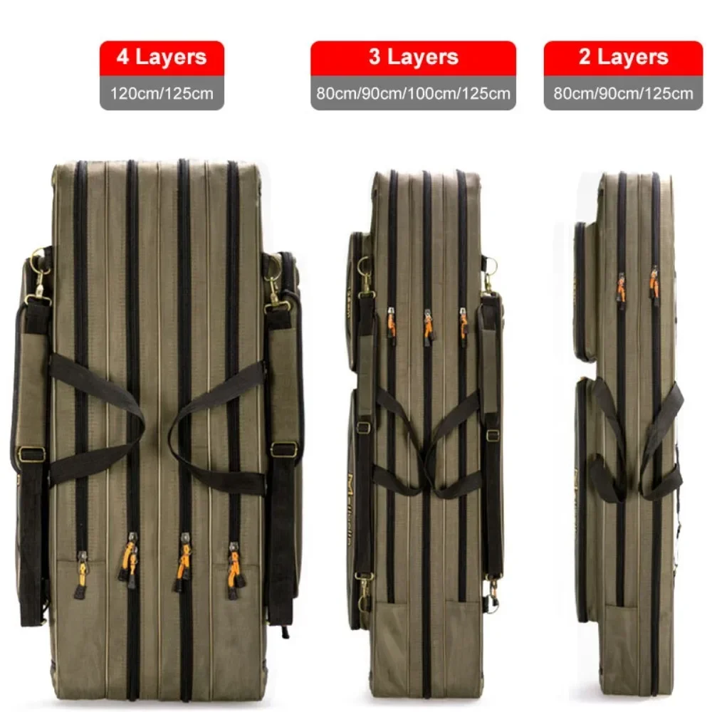 Fishing Rod Case - KK-Layer 80/100CM Balıkçı Çantası Çok Fonksiyonlu