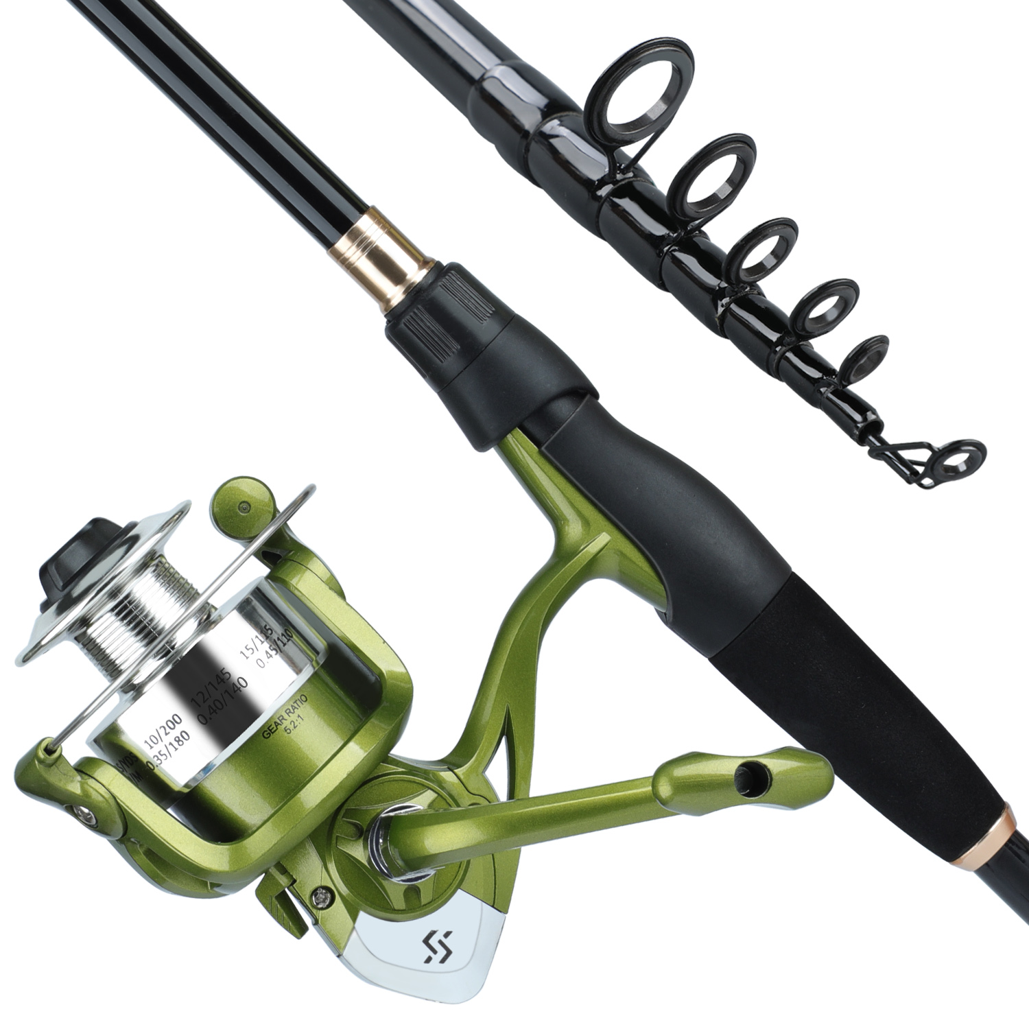 Sougayilang teleskopik balıkçı - Fishing Rod Spinning incelemesi ve fiyatı